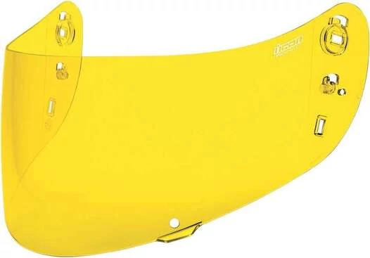 Визор Optics для шлема Icon желтый (Airmada, Airframe Pro, Airform) IC-04