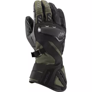 Ixon MS DRAKKAR Motorcycle мотоперчатки Black Khaki