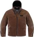 Icon 1000 Hood коричневая мотокуртка