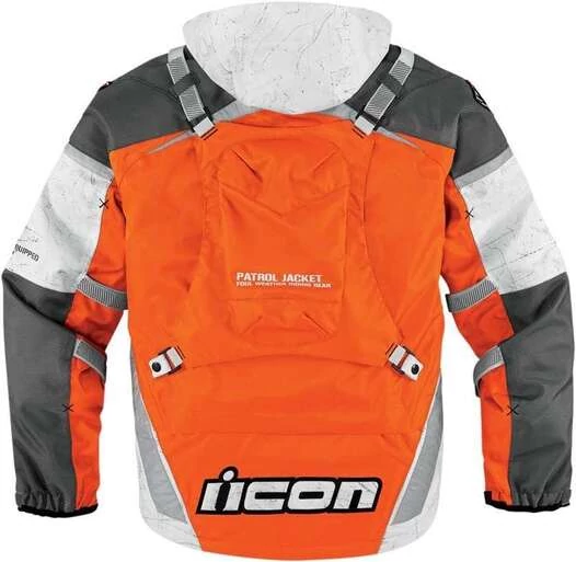 Icon Patrol Raiden Waterproof мотокуртка