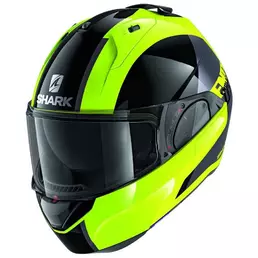 SHARK Evo ES Endless Modular Helmet Yellow / Black / Silver (размер: xs)