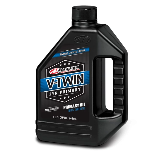 Трансмиссионное масло Maxima V-Twin Synthetic Primary Fluid (синтетическое) 1л