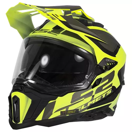 LS2 MX701 Explorer Alter full face helmet Желтый (размер: 2xl)