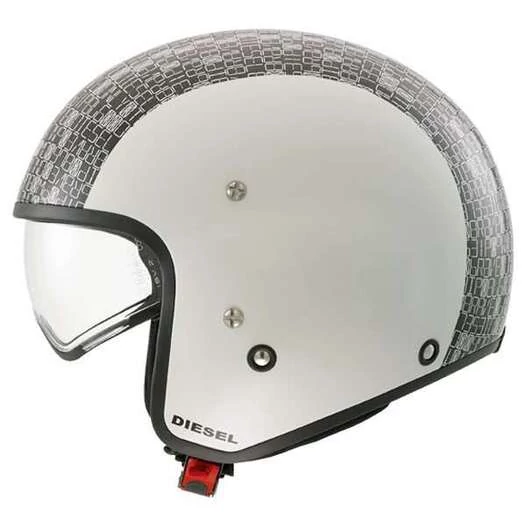 Diesel Hi-jack Cool Digit белый/черный мотошлем