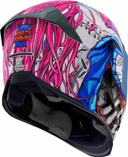 Icon Airframe Pro Krazy Klown 2 мотошлем розовый