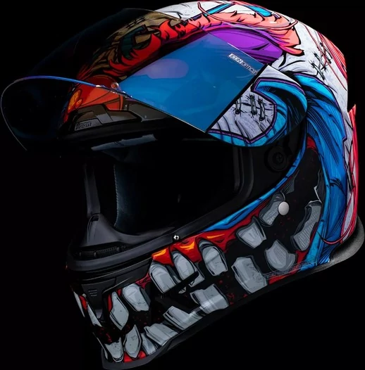 Icon Airframe Pro Krazy Klown 2 мотошлем розовый