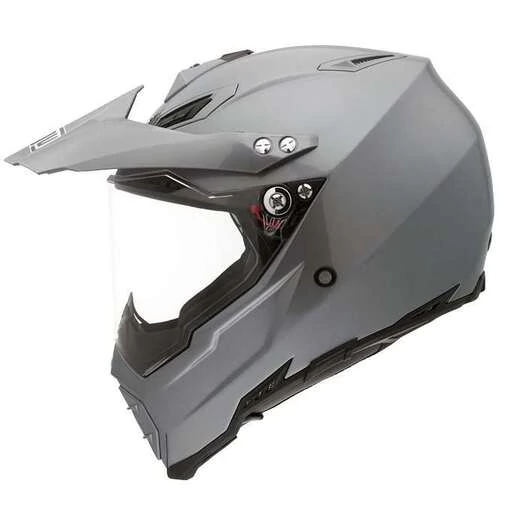 AGV AX-8 Dual EVO титановый серый мотошлем