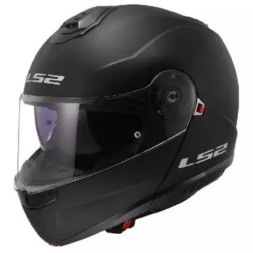 LS2 FF908 Strobe II Modular Helmet # Matt Black