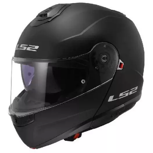LS2 FF908 Strobe II Modular Helmet # Matt Black