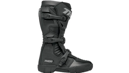 Thor Blitz XR Trial Black/Grey мотоботы кроссовые черные