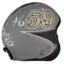SHOEI J.O. Gratte-Ciel TC10 Open Face Helmet light grey / black
