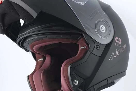 Schuberth С3 Pro Women Pearl черный матовый мотошлем