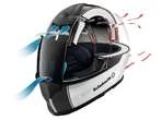 Schuberth S2 Lines черно-белый мотошлем