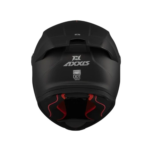 AXXIS FF132 Fenix Solid A1 Matt Black мотошлем черный матовый