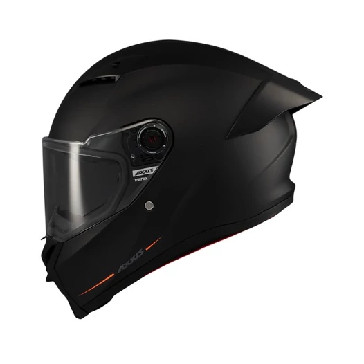 AXXIS FF132 Fenix Solid A1 Matt Black мотошлем черный матовый