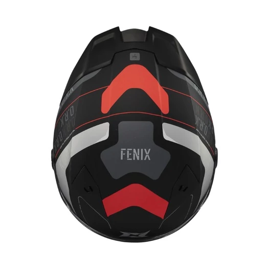 AXXIS FF132 Fenix Ork B5 Matt мотошлем красный матовый