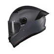 AXXIS FF132 Fenix Solid A12 Matt Gray мотошлем серый матовый
