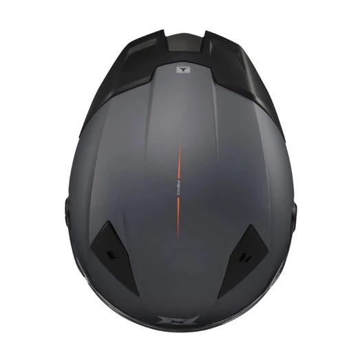 AXXIS FF132 Fenix Solid A12 Matt Gray мотошлем серый матовый