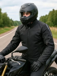 Inflame Corsa мотокуртка черная