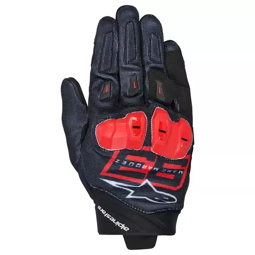 ALPINESTARS MM93 SPX 1 gloves Black / Bright Red / White (размер: s)