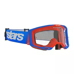 ALPINESTARS Vision 8 Wordmark off-road goggles Сине-оранжевый