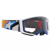 ALPINESTARS Supertech Corp off-road goggles Сине-оранжевый