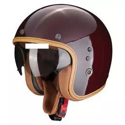 SCORPION Belfast Carbon EVO open face helmet Красный