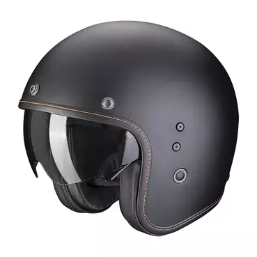 SCORPION Belfast EVO open face helmet Черный