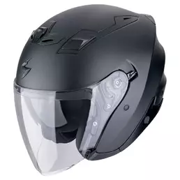 SCORPION EXO-Z1 open face helmet Matt Pearl Black (размер: s)