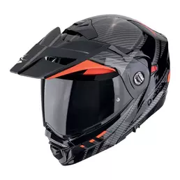 SCORPION ADX-2 Lewis modular helmet Красно-черный