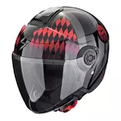 SCORPION EXO-City II FC Bayern open face helmet Красно-черный