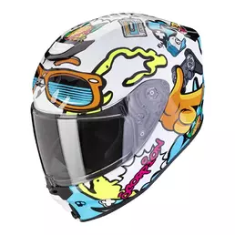 SCORPION EXO-JNR Air Fun junior full face helmet Бело-синий