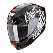 SCORPION EXO-JNR Air Boum junior full face helmet Черно-белый