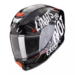 SCORPION EXO-JNR Air Boum junior full face helmet Черно-белый