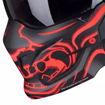 SCORPION EXO-Combat II helmet chinguard Черный