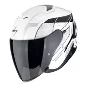 SCORPION EXO-Z1 Vue open face helmet white / black / silver