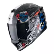 SCORPION Covert FX Skullz full face helmet Black / Grey / Red