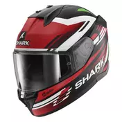 SHARK D-Skwal 3 Firstlap full face helmet Black / Red / Green