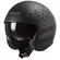 LS2 OF599 Spitfire II open face helmet Matt Black Flag