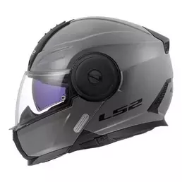 LS2 FF902 Scope II modular helmet Серый