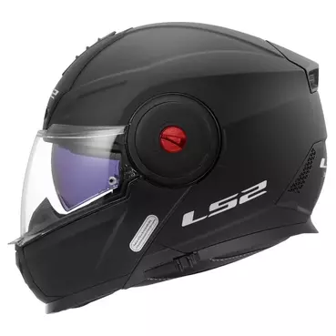 LS2 FF902 Scope II modular helmet Черный
