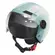 STORMER Ride Path open face helmet Turquoise Glossy