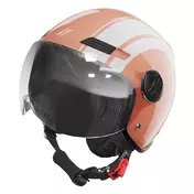 STORMER Ride Path open face helmet Coral Glossy