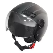STORMER Ride Path open face helmet Titanium Grey / Metal Matt