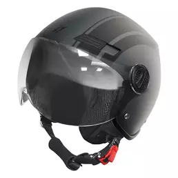STORMER Ride Path open face helmet Titanium Grey / Metal Matt