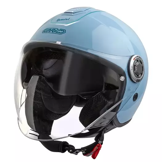 GARI G20 Special Sunvisor open face helmet Голубой (размер: xs)