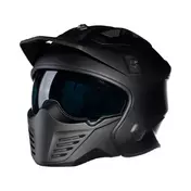 BAYARD XP-69 S Draco Hybrid open face helmet Черный