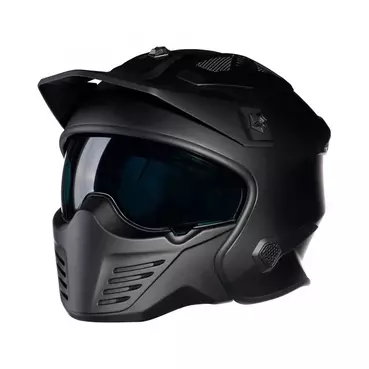 BAYARD XP-69 S Draco Hybrid open face helmet Черный