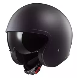 LS2 OF599 Spitfire II open face helmet Черный