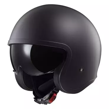LS2 OF599 Spitfire II open face helmet Черный